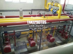 清水(shuǐ)離心泵(beng)使用現(xiàn)場